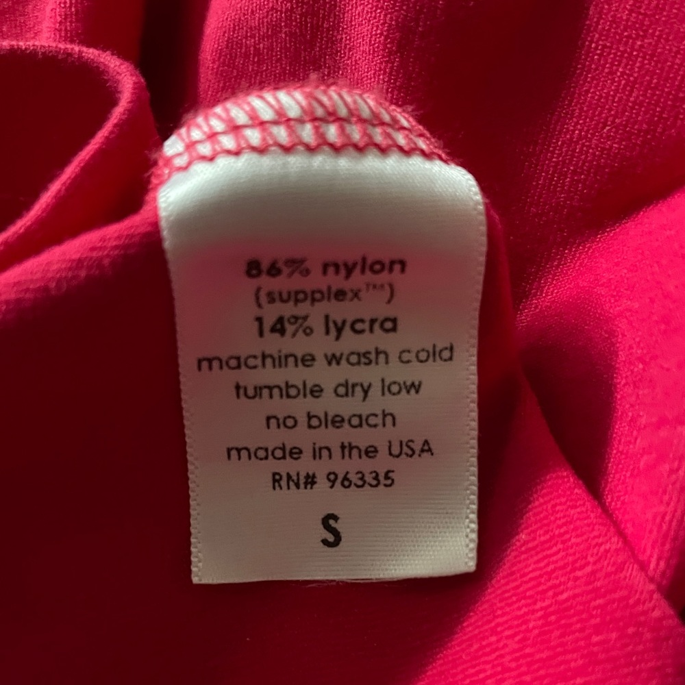 EUC- Susana Monaco Fuchsia Pleated SleevelessTank Dress- Size Small - Picture 4 of 5